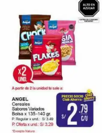 Mayorsa ANGEL Cereales Sabores Variados Bolsa x 135-140gr oferta