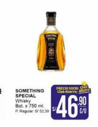 Mayorsa SOMETHING SPECIAL Whisky Bot x 750ml oferta