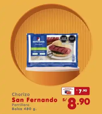 San Fernando chorizo parrillero