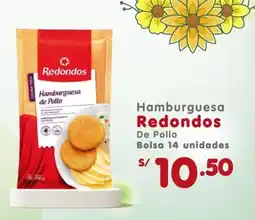 Vega Redondos hamburguesa de pollo oferta