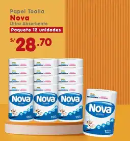 Vega Nova papel toalla ultra absorbente oferta