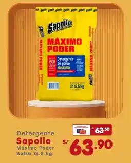 Vega Sapolio Detergente Máximo Poder oferta