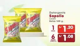 Vega Sapolio Detergente Limón oferta