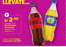 Tambo Coca-Cola/Inca Kola oferta