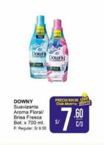 Mayorsa Downy Suavizante Aroma Floral / Brisa Fresca Bot. x 700 ml oferta