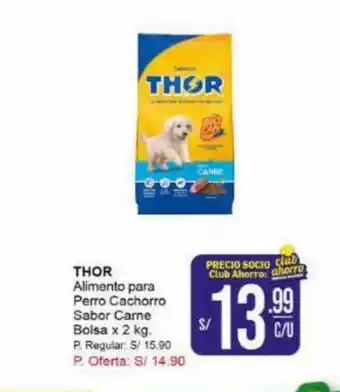 Mayorsa THOR Alimento para Perro Cachorro Sabor Carne Bolsa x 2 kg oferta
