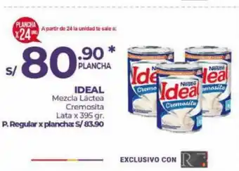 Mayorsa Ideal Mezcla Lactea Cremosita Lata x 395gr oferta