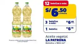 Makro La Patrona aceite vegetal oferta