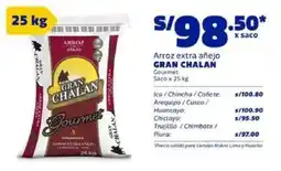 Makro Gran Chalan arroz extra añejo gourmet oferta
