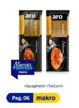 Makro aro Spaghetti Tallarin oferta