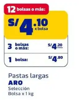 Makro Aro pastas largas selección oferta