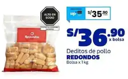 Makro Redondos Deditos de pollo oferta