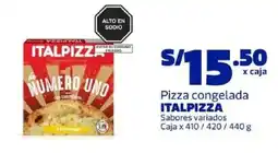 Makro Italpizza pizza congelada sabores variados oferta