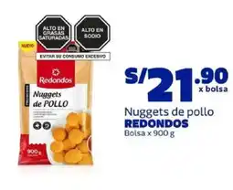 Makro Redondos nuggets de pollo oferta