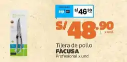 Makro Facusa tijera de pollo profesional oferta