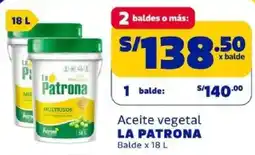 Makro La Patrona aceite vegetal oferta