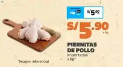 Makro Piernitas de pollo oferta