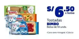 Makro Bimbo tostadas oferta