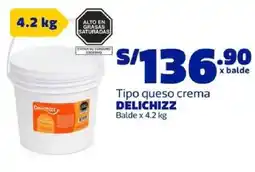 Makro Delichizz tipo queso crema oferta