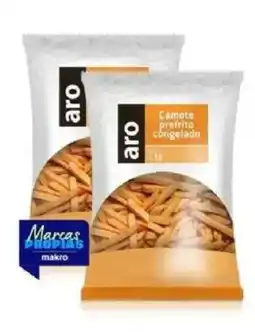 Makro aro camote prefrito congelado oferta
