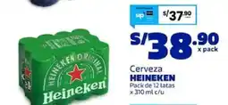 Makro Heineken Cerveza Heineken oferta