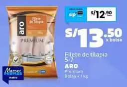 Makro Aro filete de tilapia oferta