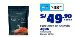 Makro Aqua porciones de salmón oferta