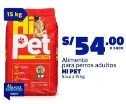 Makro Hi Pet Alimento para perros adultos oferta