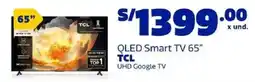 Makro TCL QLED Smart TV 65" oferta