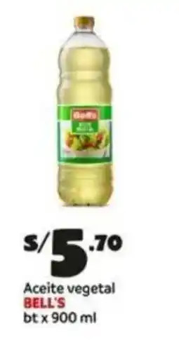 Plaza Vea Bell's aceite vegetal oferta