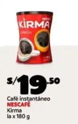 Plaza Vea Nescafe Kirma oferta