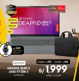 La Curacao Lenovo ideapad slim 3 amd ryzen 5 oferta
