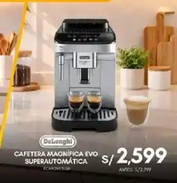 La Curacao DeLonghi cafetera magnifica evo superautomática oferta