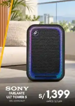 La Curacao Sony parlante ult tower 5 oferta