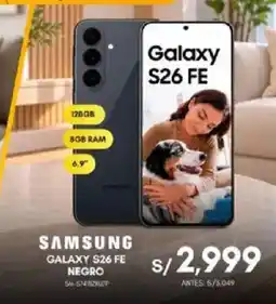 La Curacao Samsung galaxy s26 fe negro oferta