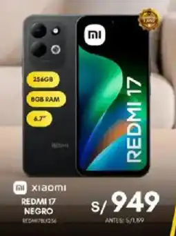 La Curacao Xiaomi Redmi 17 negro oferta