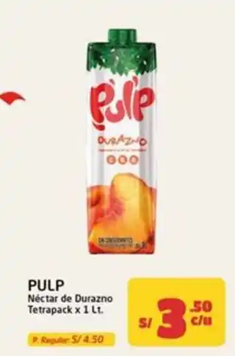 Pulp Néctar de Durazno