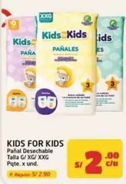 MaxiAhorro Kids for Kids Pañal Desechable oferta
