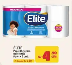 MaxiAhorro Elite papel higiénico doble hoja oferta