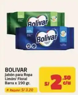 MaxiAhorro Bolivar jabón para ropa limón/ floral oferta