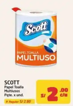 MaxiAhorro Scott papel toalla multiusos oferta