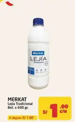 MaxiAhorro Merkat lejía tradicional oferta