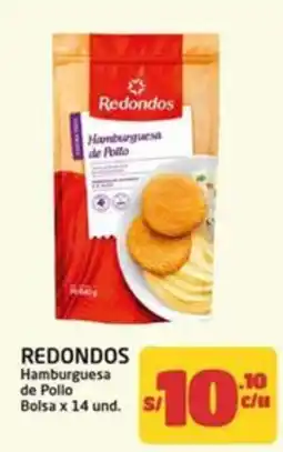 MaxiAhorro Redondos Hamburguesa de Pollo oferta