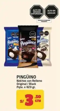 MaxiAhorro Pingüino Kekitos con Relleno Original / Black oferta