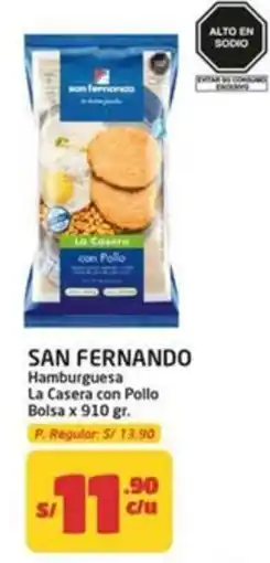 MaxiAhorro San Fernando Hamburguesa La Casera con Pollo oferta