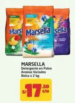 MaxiAhorro Marsella Detergente en Polvo Aromas Variados oferta