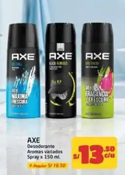 MaxiAhorro Axe desodorante aromas variados oferta