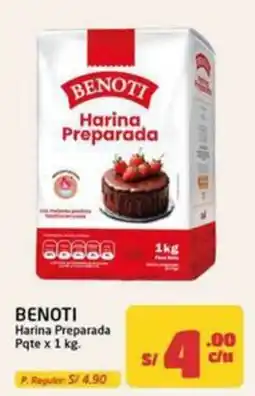MaxiAhorro Benoti harina preparada oferta