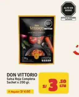MaxiAhorro Don Vittorio salsa roja completa oferta
