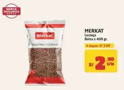 MaxiAhorro Merkat lenteja oferta